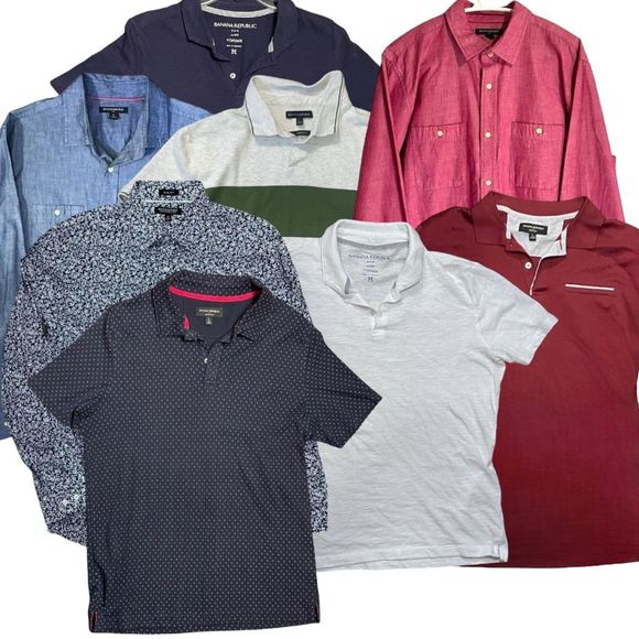 Banana Republic Other - Mens Banana Republic 8 Shirt Bundle